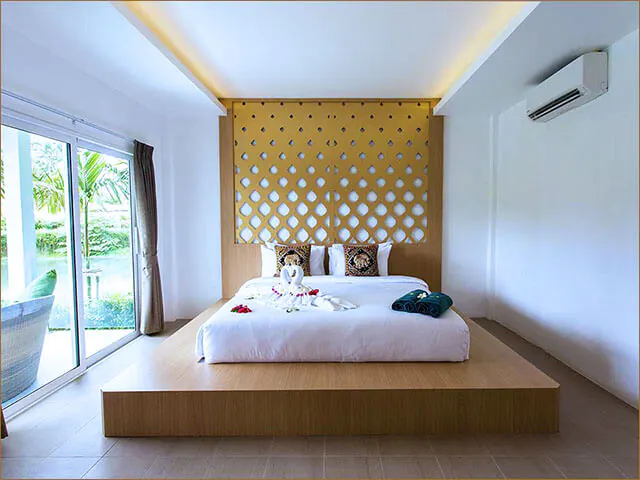 Deluxe King Bungalow at New Leaf Wellness Resort, Koh Samui – spacious and luxurious.