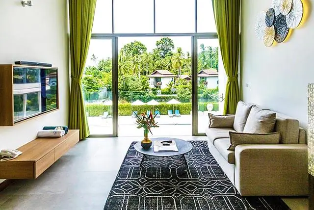 Photo of the beautiful Loft Room at New Leaf Wellness Resort in Thailand